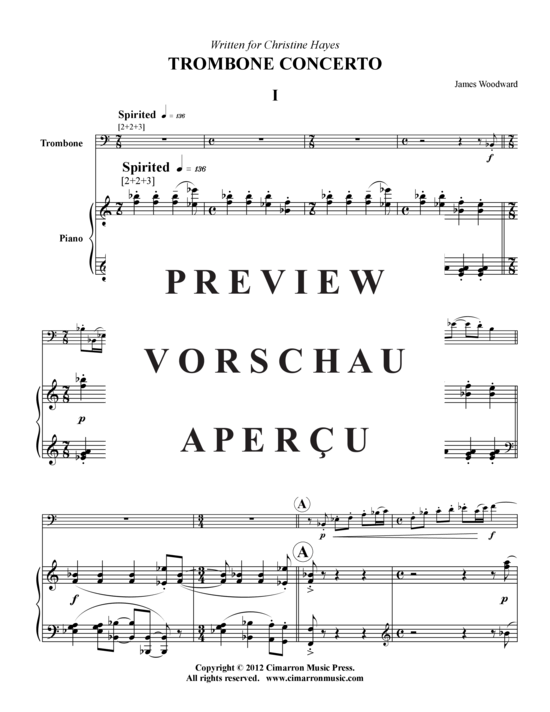 Product gallery: Page 2 of 21 Concerto , , (Posaune + Klavier)