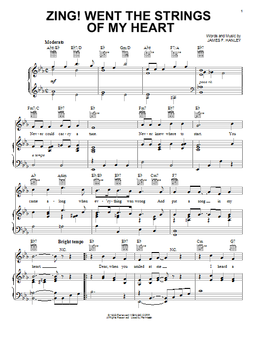 Produktbild zu: Zing! Went The Strings Of My Heart