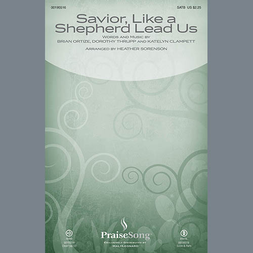 cover: Savior, Like A Shepherd Lead Us Blessed Jesus, Heather Sorenson