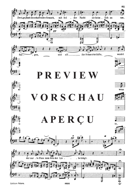 Product gallery: Page 3 of 11 Die Erwartung D.159, , Medium Voice and Piano