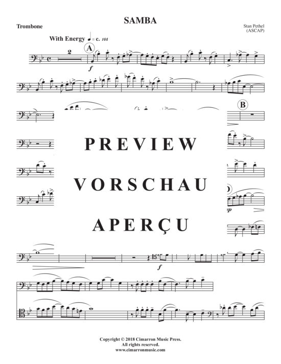 Product gallery: Page 11 of 12 Samba , , (Posaune + Klavier)