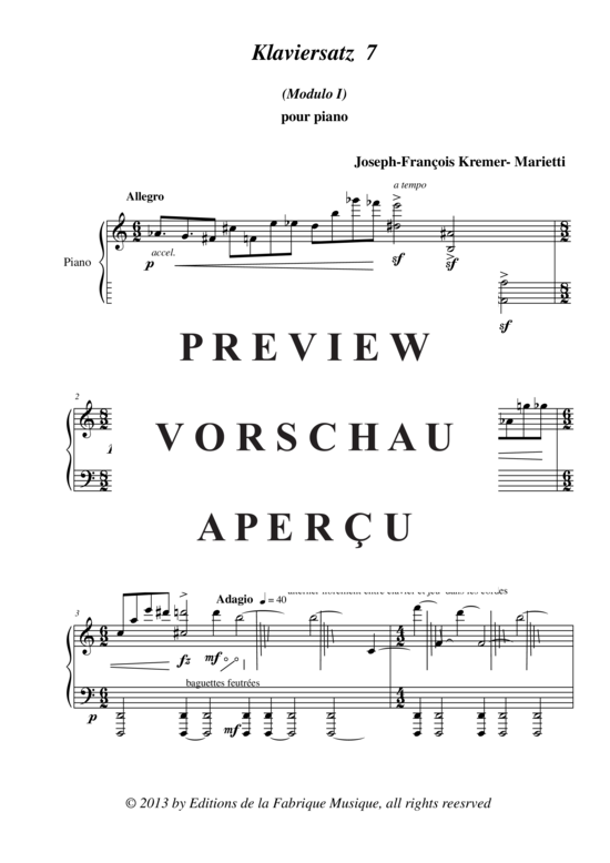 Product gallery: Page 3 of 5 Klaviersatz 7 , , Piano Solo