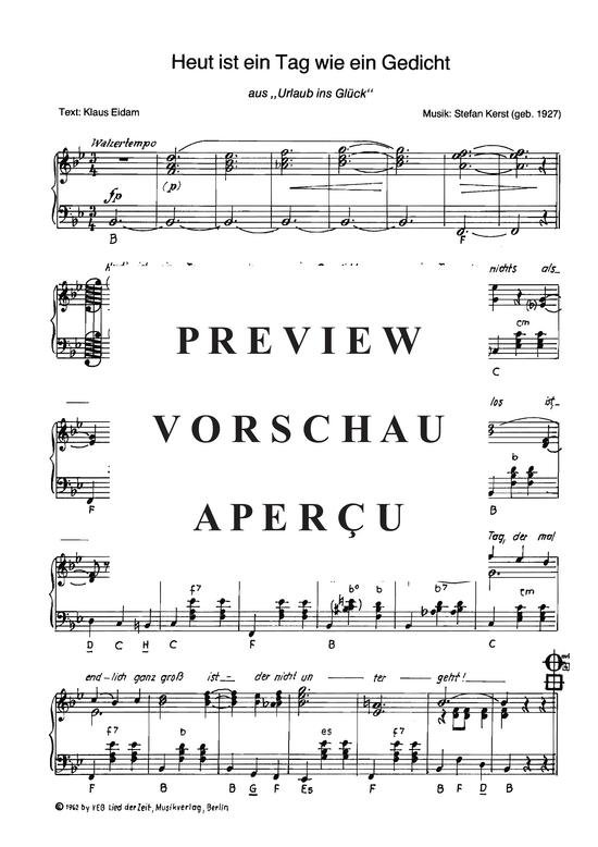 Product gallery: Page 4 of 4 Heut ist ein Tag wie ein Gedicht , , (accordion)