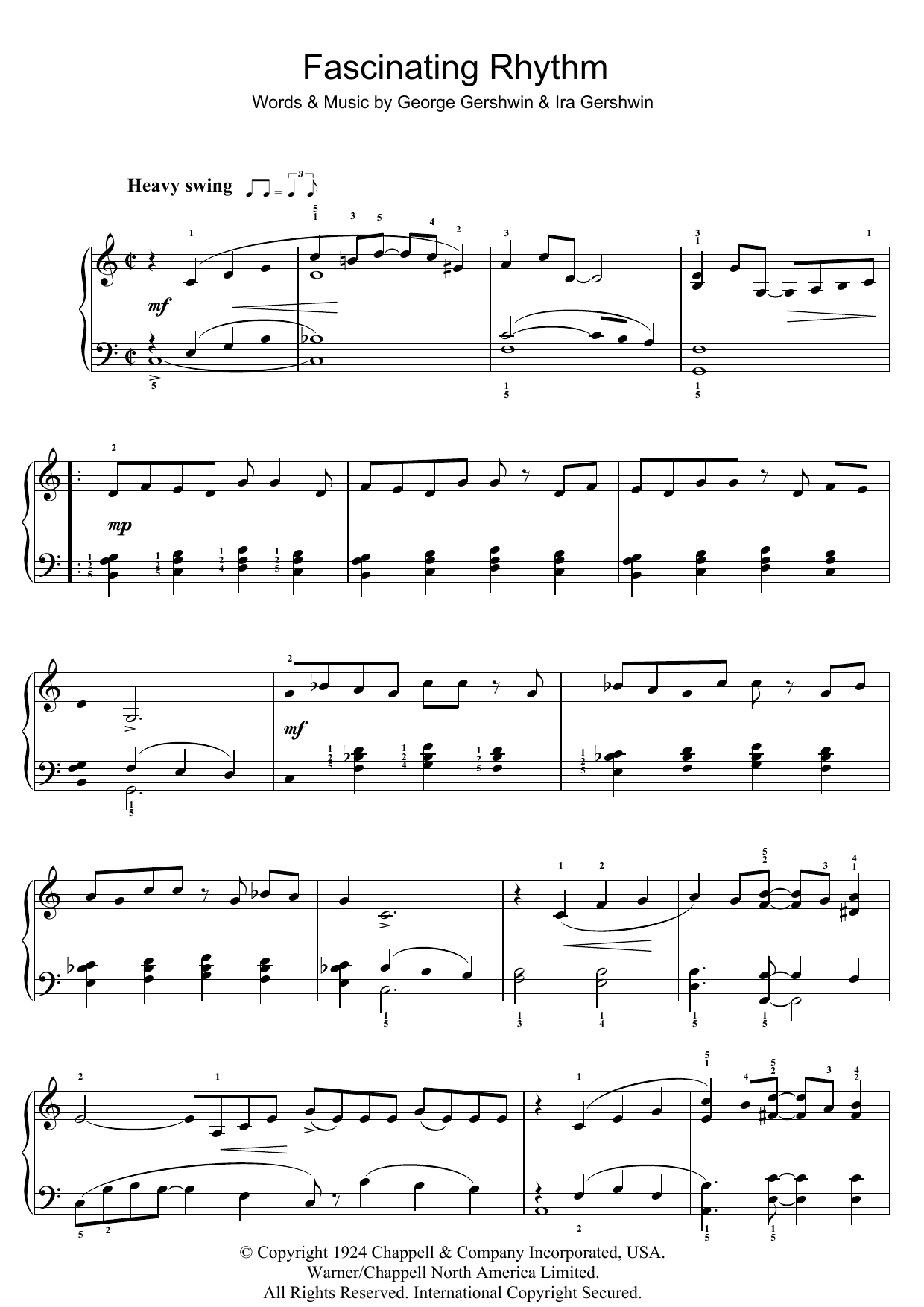 Product picture to: Fascinating Rhythm
