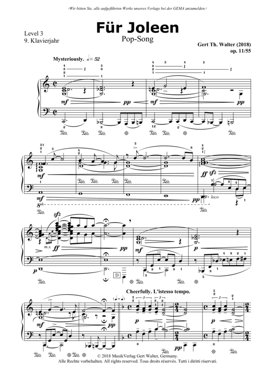 Produktbild zu: Für Joleen Gert Walter