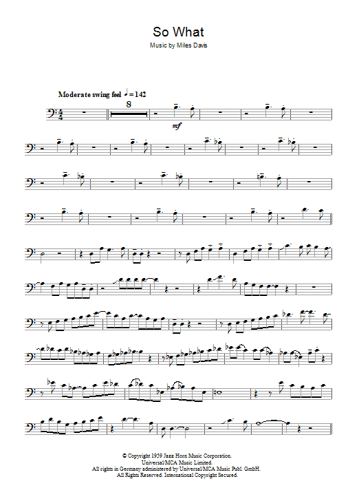Product gallery: Page 1 of 1 So What, Miles Davis