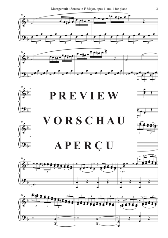 Product gallery: Page 4 of 18 Piano Sonata in F major, Opus 1 no. 1 , Nicolas Horvath, Piano Solo