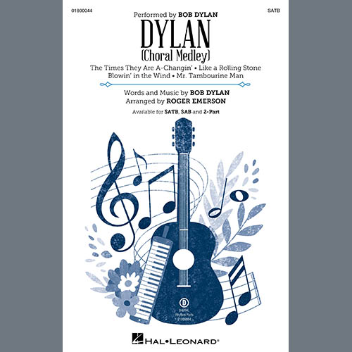 cover: Dylan (Choral Medley) (arr. Roger Emerson), Bob Dylan, Chor