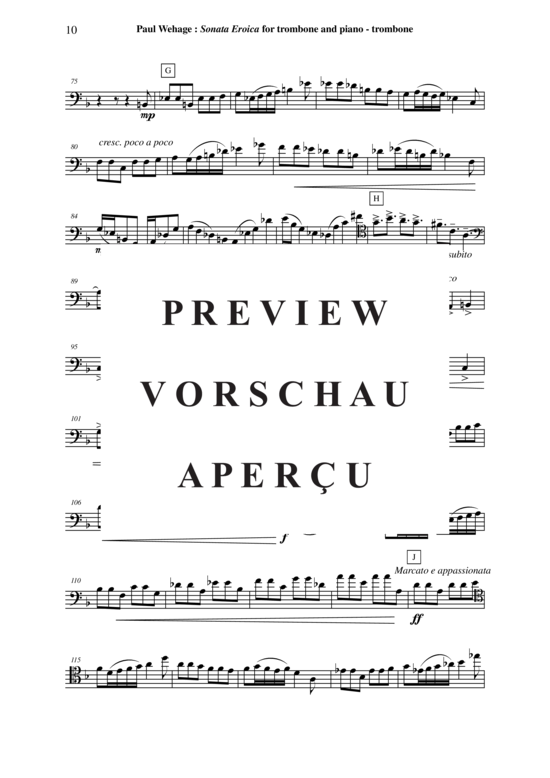 Product gallery: Page 51 of 51 Sonata Eroîca , , (Posaune + Klavier)