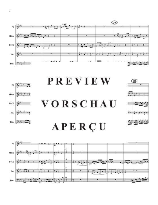 Produktgalerie: Seite 3 von 11 Prelude und Fugue XVII , , (Holzbläser-Quintett)