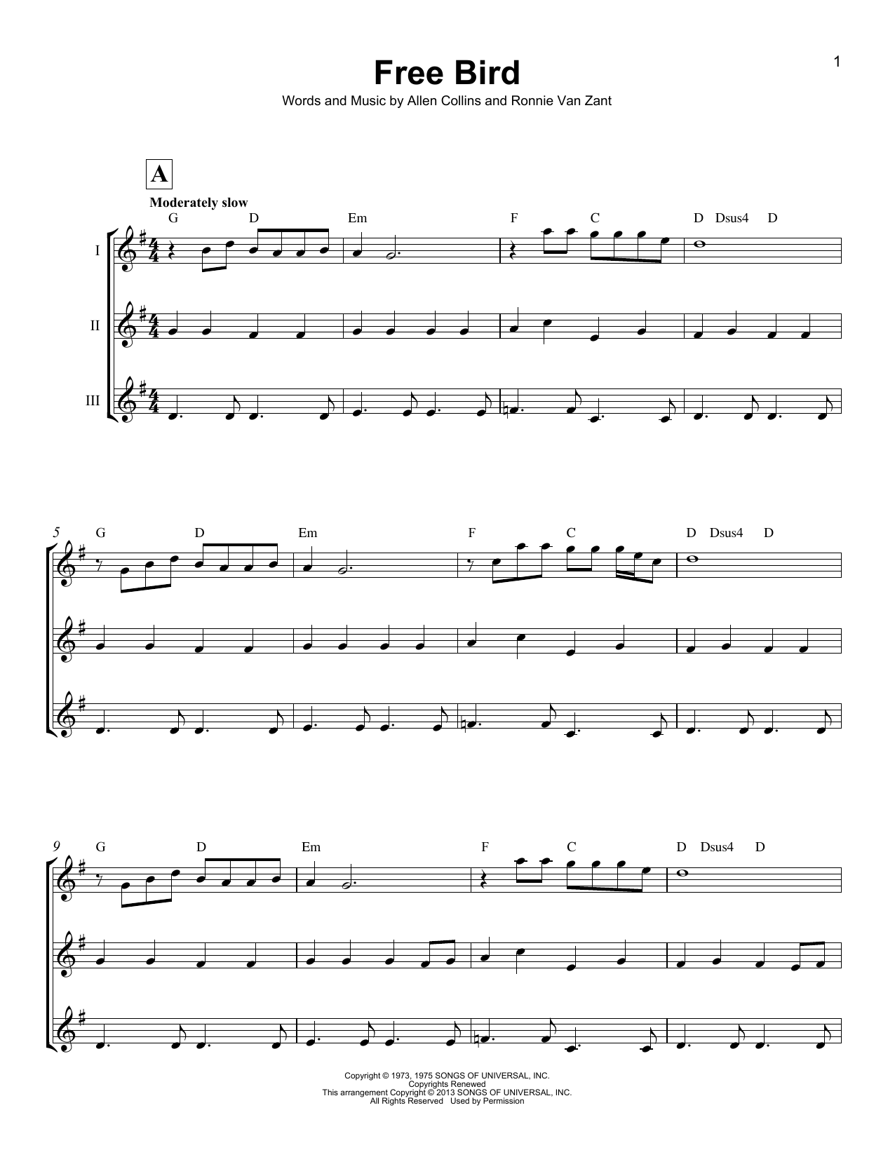 Product gallery: Page 1 of 1 Free Bird, Lynyrd Skynyrd