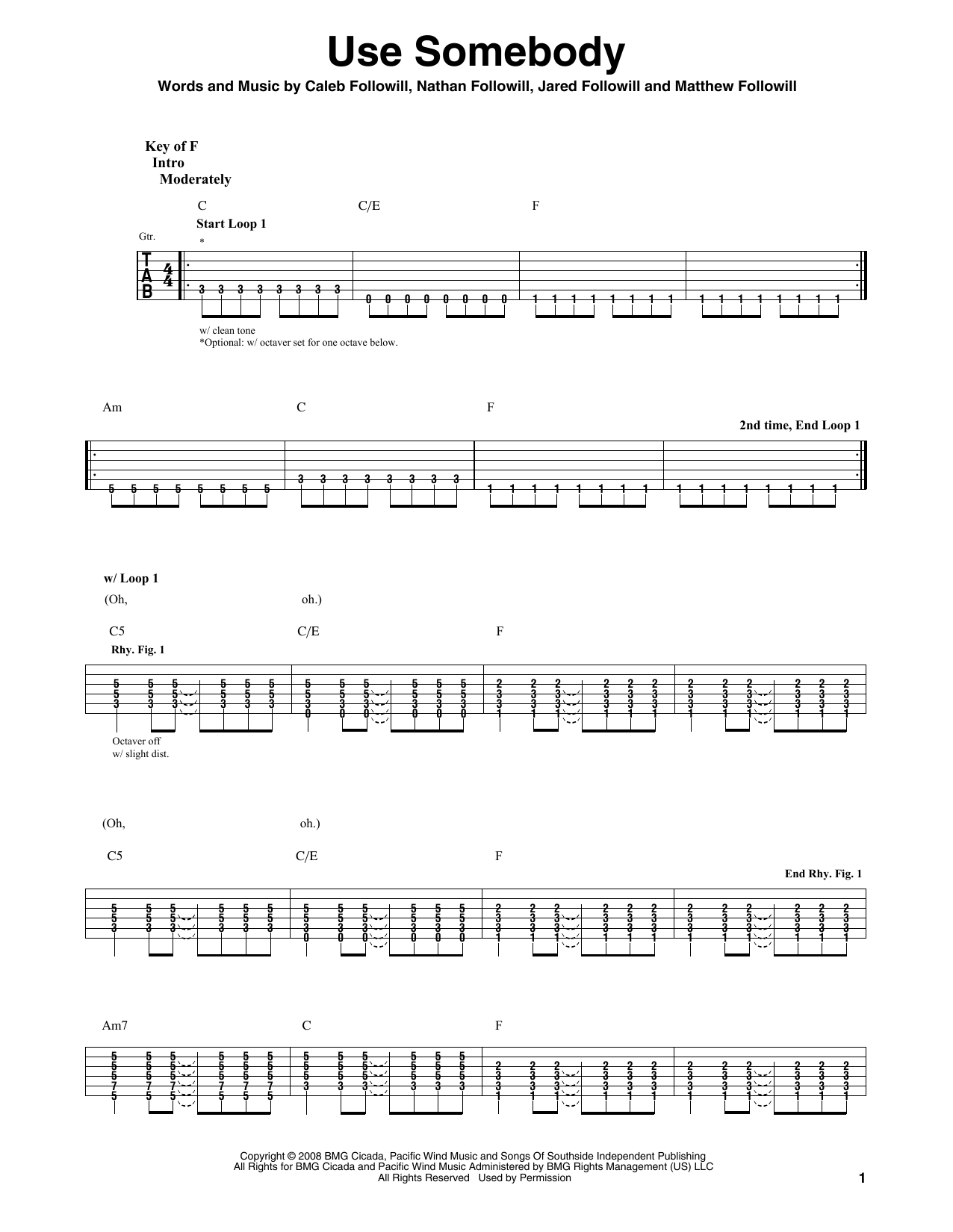 Produktbild zu: Use Somebody - Kings Of Leon