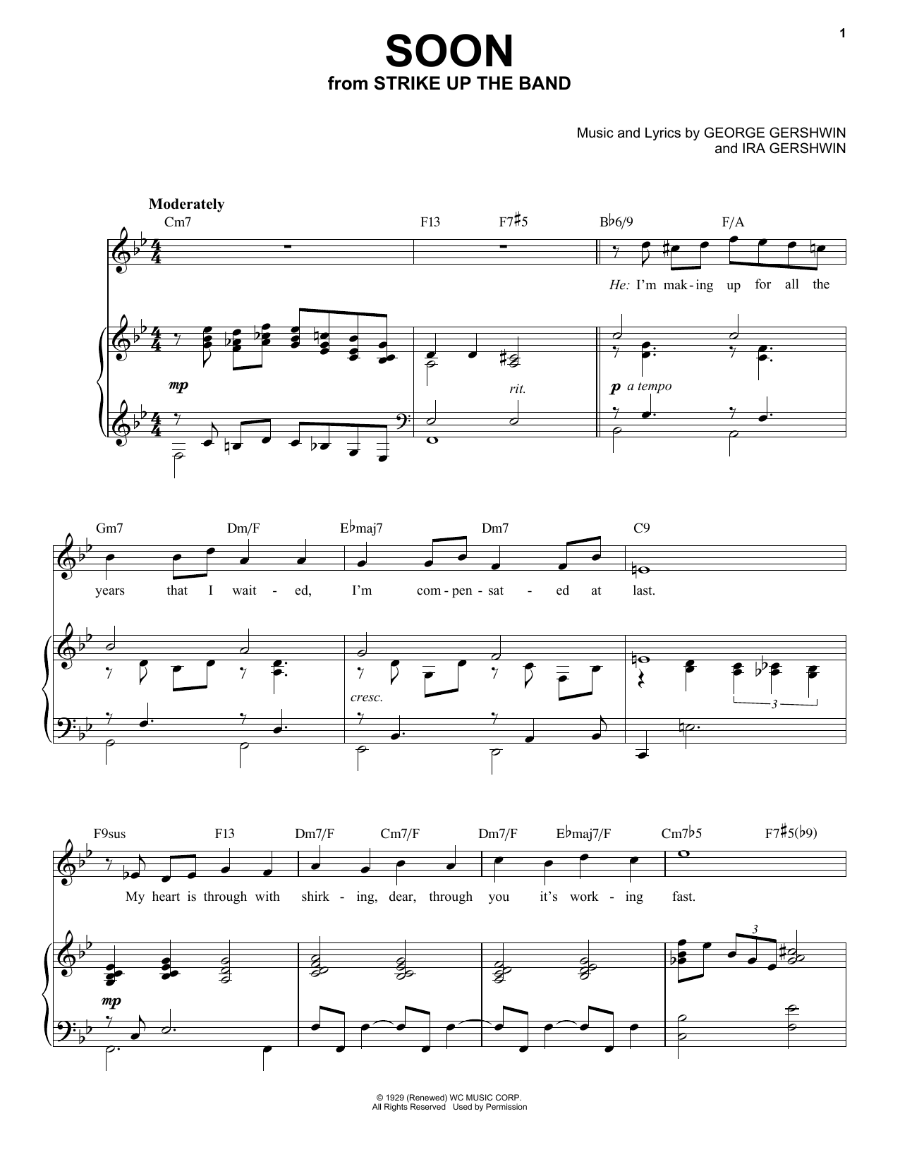 Produktbild zu: Soon [Jazz version] (arr. Brent Edstrom)