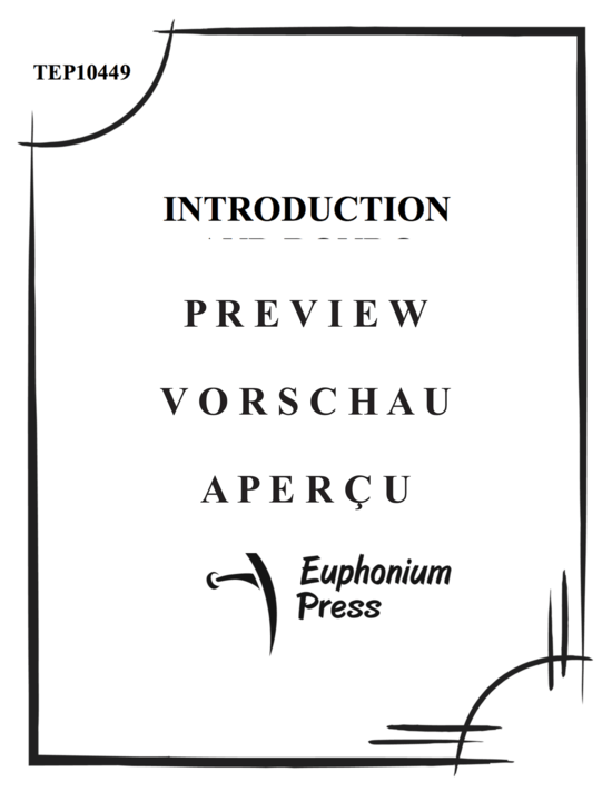 Produktgalerie: Seite 2 von 19 Introduction and Rondo , , (Tuba + Klavier)