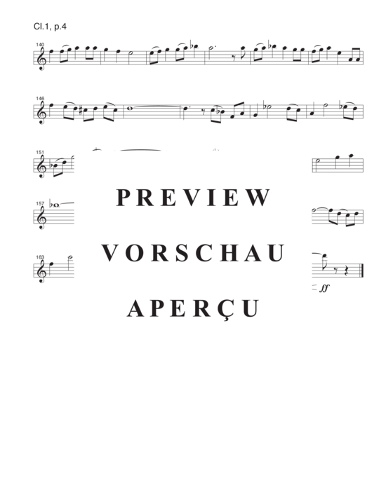 Product gallery: Page 21 of 21 Levi´s Dream , , (2 clarinets in B flat, alto clarinet in E flat/soprano in B flat and bass clarinet in B flat)