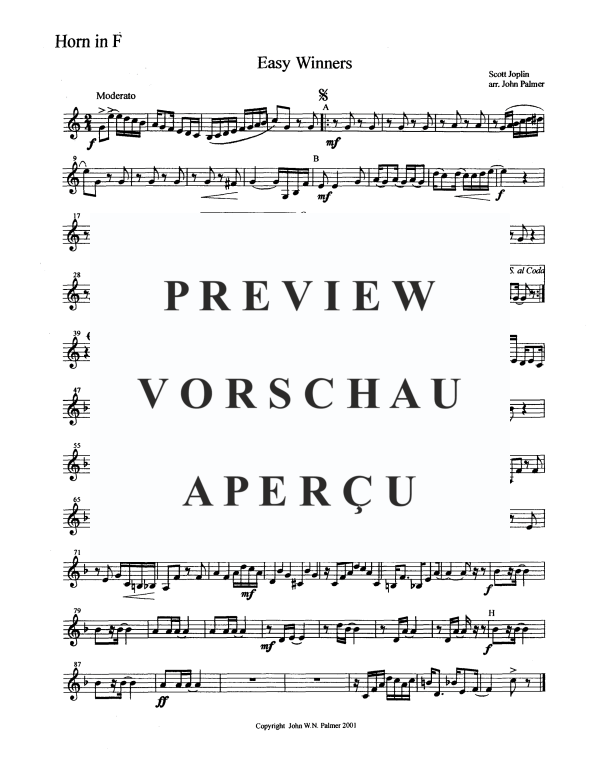 Produktgalerie: Seite 11 von 11 Easy Winners, , Blechbläser Quintett