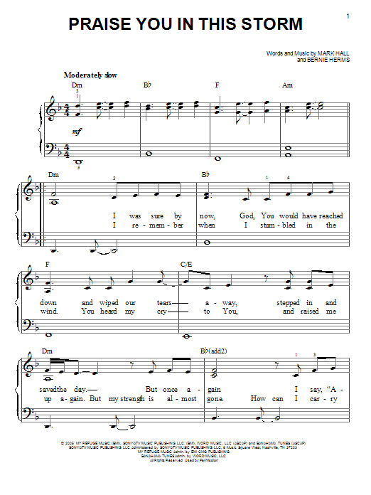 Produktbild zu: Praise You In This Storm