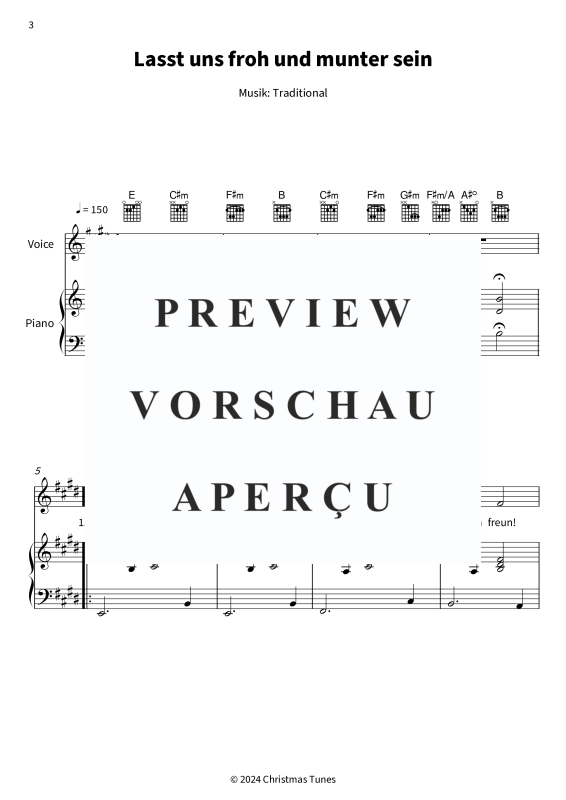gallery: Kinderträume zur Weihnachtszeit - Fröhliche Melodien für Gesang und Begleitung, , (Gesang und Klavier, Gitarre)