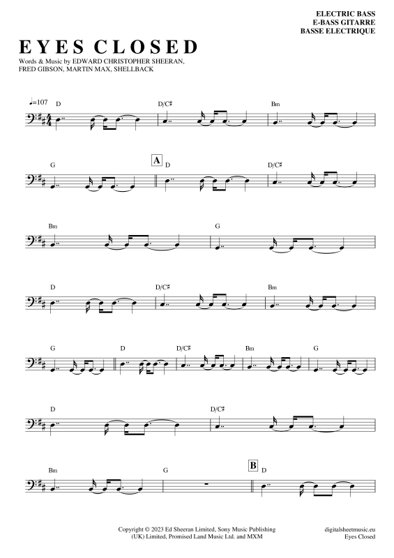 Produktbild zu: Eyes ClosedEd Sheeran