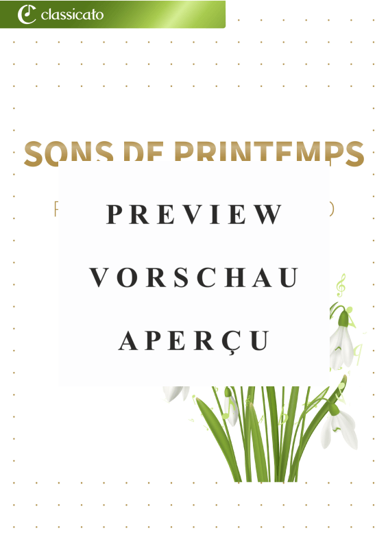 gallery: Sons de printemps - Poésie légère au piano, , (Klavier Solo)