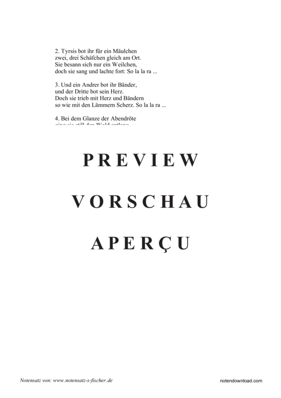 Product gallery: Page 3 of 3 Die bekehrte Schäferin , , Piano and Voice