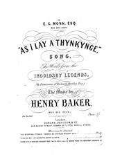Produktbild zu: As I Lay Thynkynge