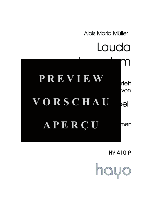 gallery: Lauda Jerusalem, , (Horn Quartett)