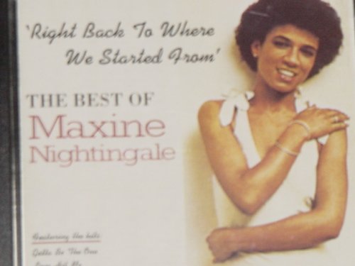 cover: Right Back Where We Started From, Maxine Nightingale