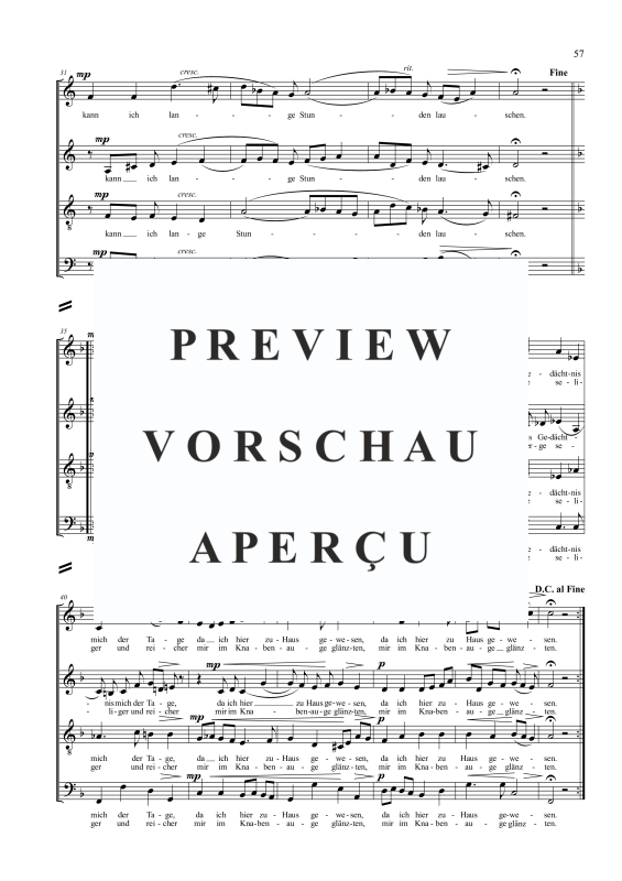 Produktgalerie: Seite 4 von 4 Schwarzwald, Laitenberger, Theophil, Gemischter Chor SATB