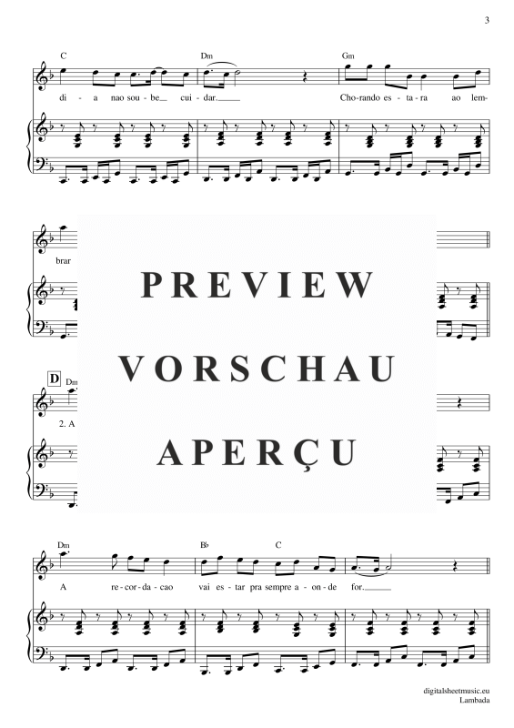 Product gallery: Page 4 of 7 Llorando Se Fue, Kaoma, Voice with Piano Accompaniment