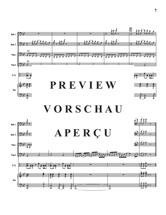 Product gallery: Page 8 of 21 West Texas Ride , , (Tuba Quartet: 2x Baritone, 2xTuba + Keyboard, Drums)