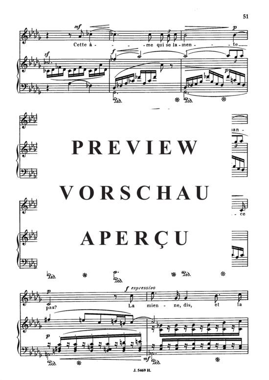 Product gallery: Page 5 of 6 C'est l'extase Op.58 No.5, , Medium Voice and Piano