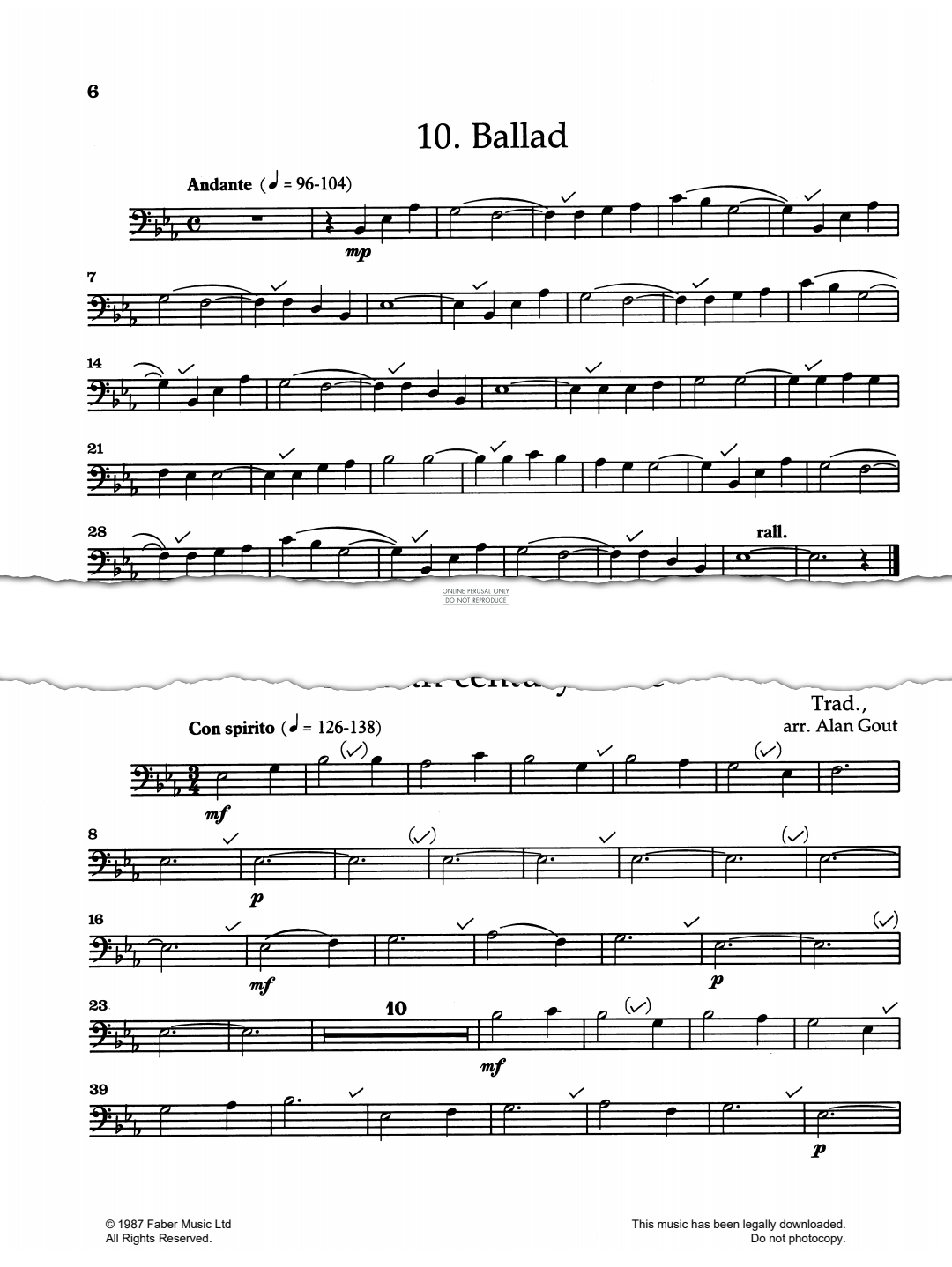 Produktgalerie: Seite 1 von 1 Ballad, Alan Gout, Klavier, Posaune