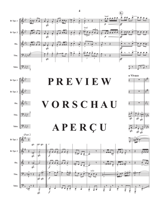 Produktgalerie: Seite 6 von 19 Gypsy Fire Dances , , (Blechbläserquintett)
