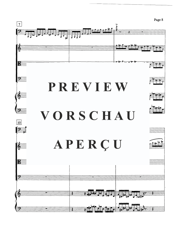 Produktgalerie: Seite 11 von 11 Concertino No. 1 - 4 Movements, , Gemischtes Ensemble Tuba, Violine, Viola, Violoncello und Klavier