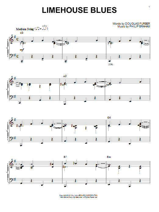 Product gallery: Page 1 of 1 Limehouse Blues (arr. Brent Edstrom), Django Reinhardt
