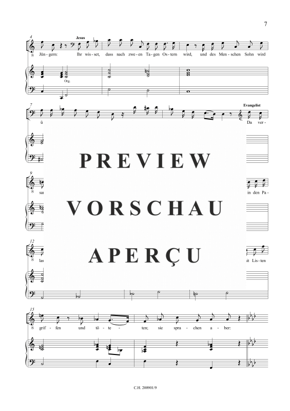 gallery: Matthäus-Passion , , (Gemischter Chor, Soli und Orchester)