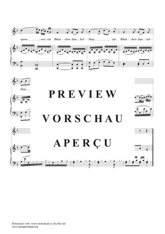 Product gallery: Page 3 of 4 Das Veilchen , , Piano and Voice
