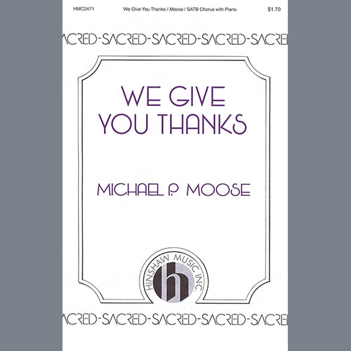 Produktbild zu: We Give You Thanks