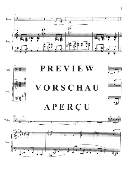 Produktgalerie: Seite 15 von 21 Sonata , , (Tuba + Klavier)