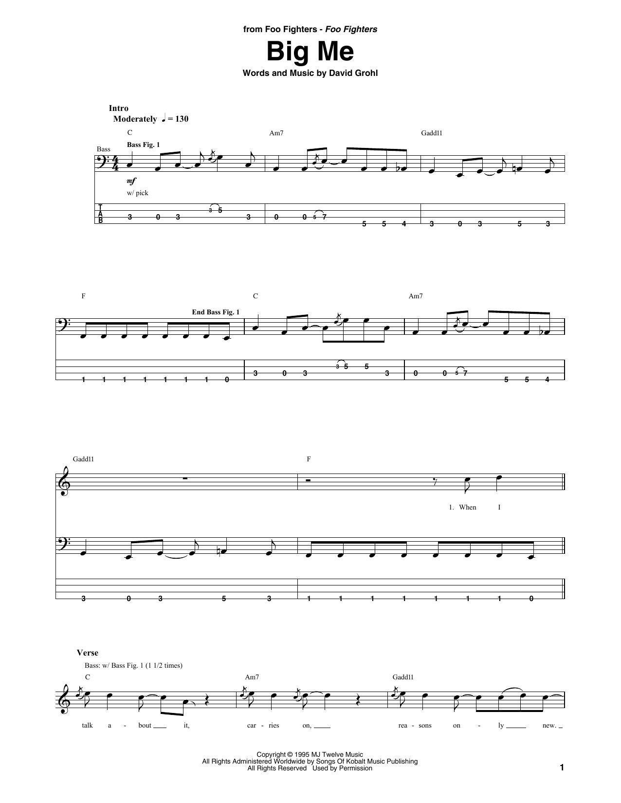 Produktgalerie: Seite 1 von 1 Big Me, Foo Fighters
