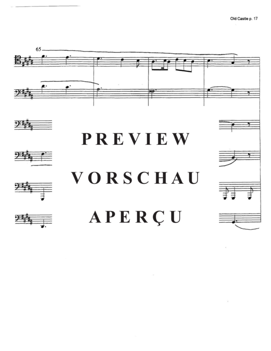 Produktgalerie: Seite 19 von 21 The Old Castle , , (Tuba Ensemble EEETTT)
