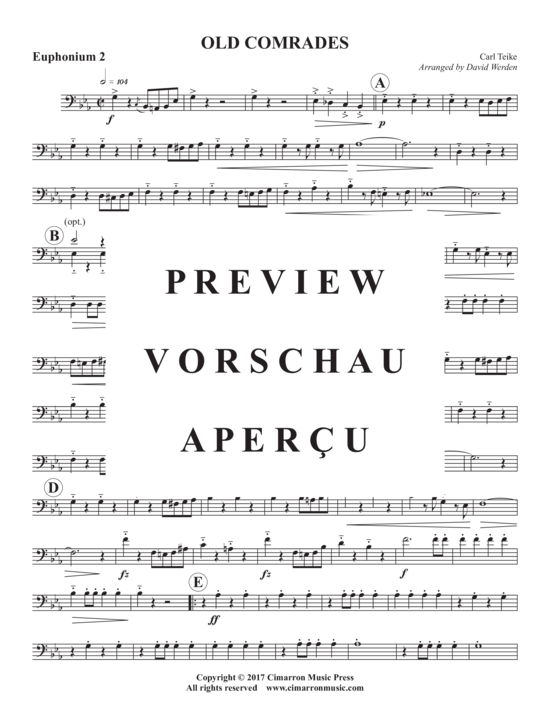 Product gallery: Page 13 of 20 Old Comrades , , (Tuba Quartett EETT)