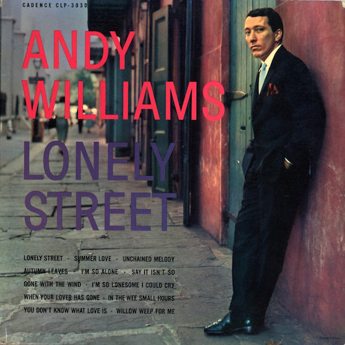 cover: Lonely Street, Patsy Cline, Carl Perkins, George Jones, Andy Williams