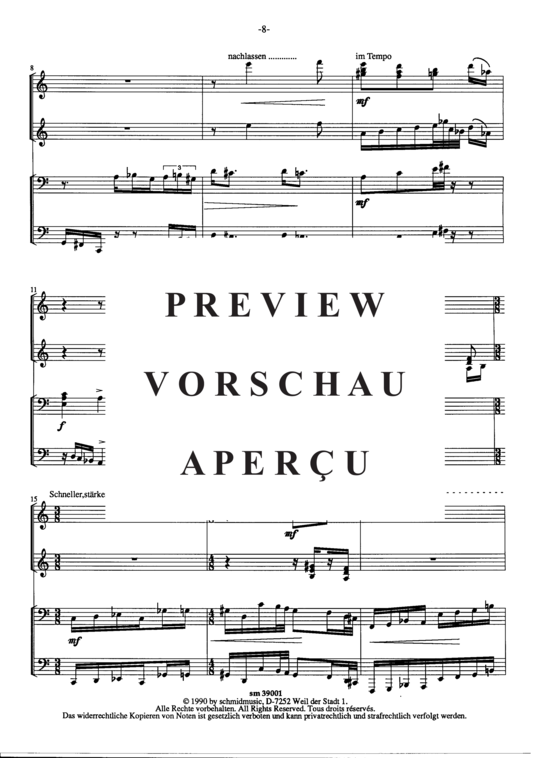 Product gallery: Page 10 of 12 Hommages en Miniature , , (piano four hands)