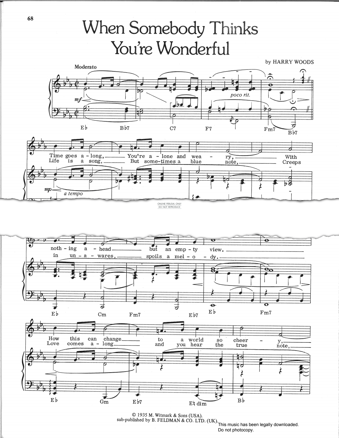 gallery: When Somebody Thinks You're Wonderful, Thomas "Fats" Waller