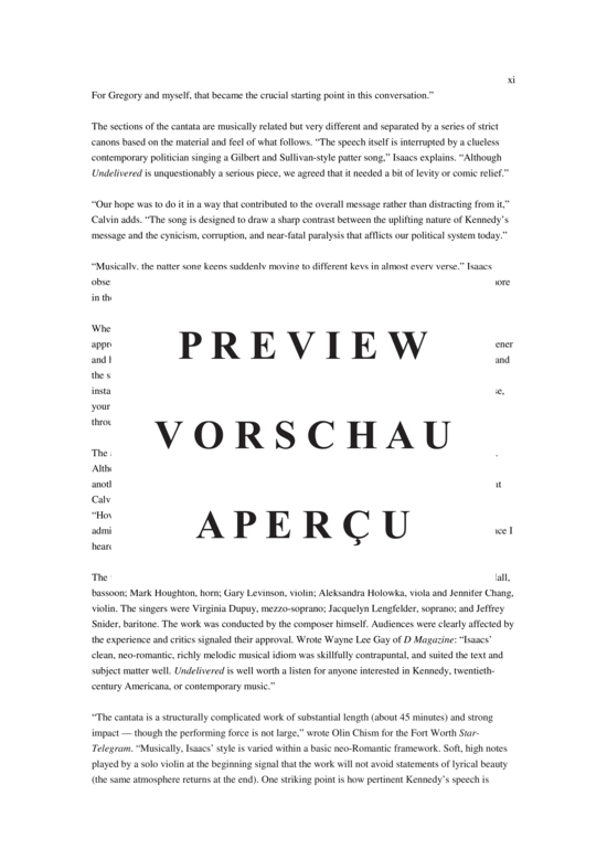 Product gallery: Page 12 of 21 Undelivered , , (Mixed ensemble for soprano, mezzo, baritone, horn, bassoon + string quartet)