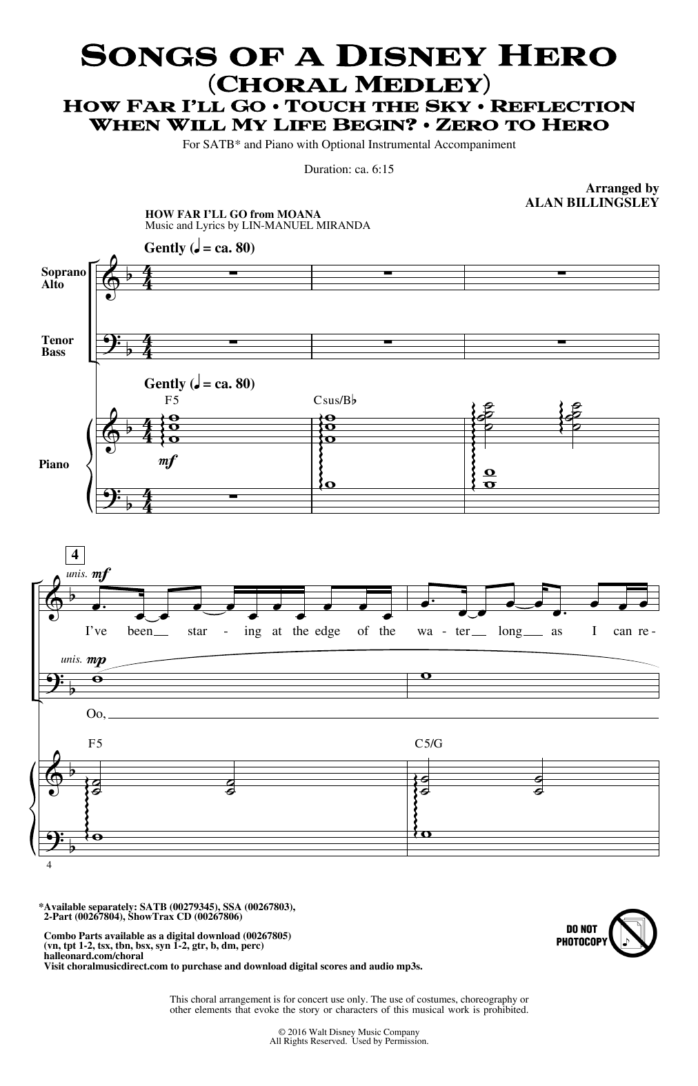Product picture to: Songs of a Disney Hero