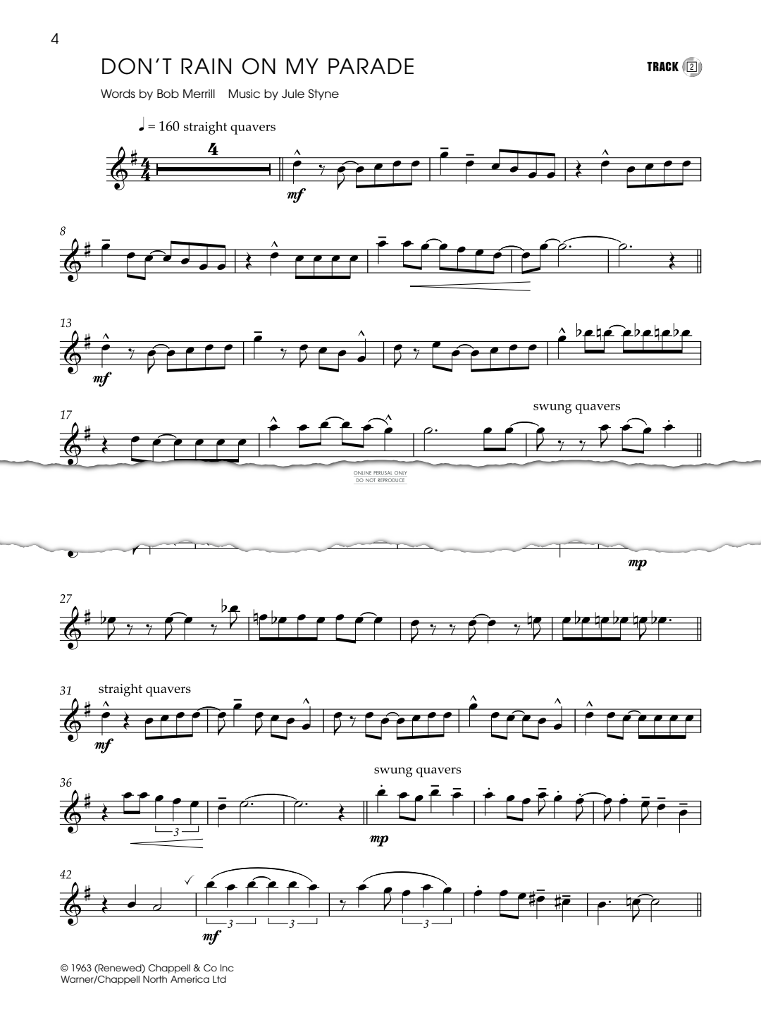 Product gallery: Page 1 of 1 Don't Rain On My Parade, Glee Cast