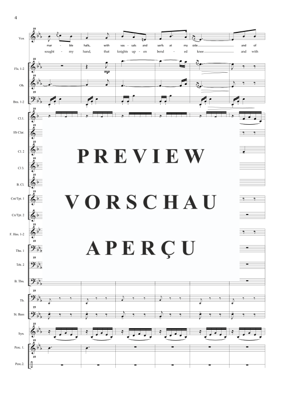 Product gallery: Page 7 of 11 I dreamt I dwelt in Marble Halls (aus The Bohemian Girl), , Sopran Solo und Concert Band